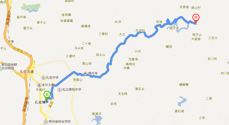 桃源河魔幻漂流路线